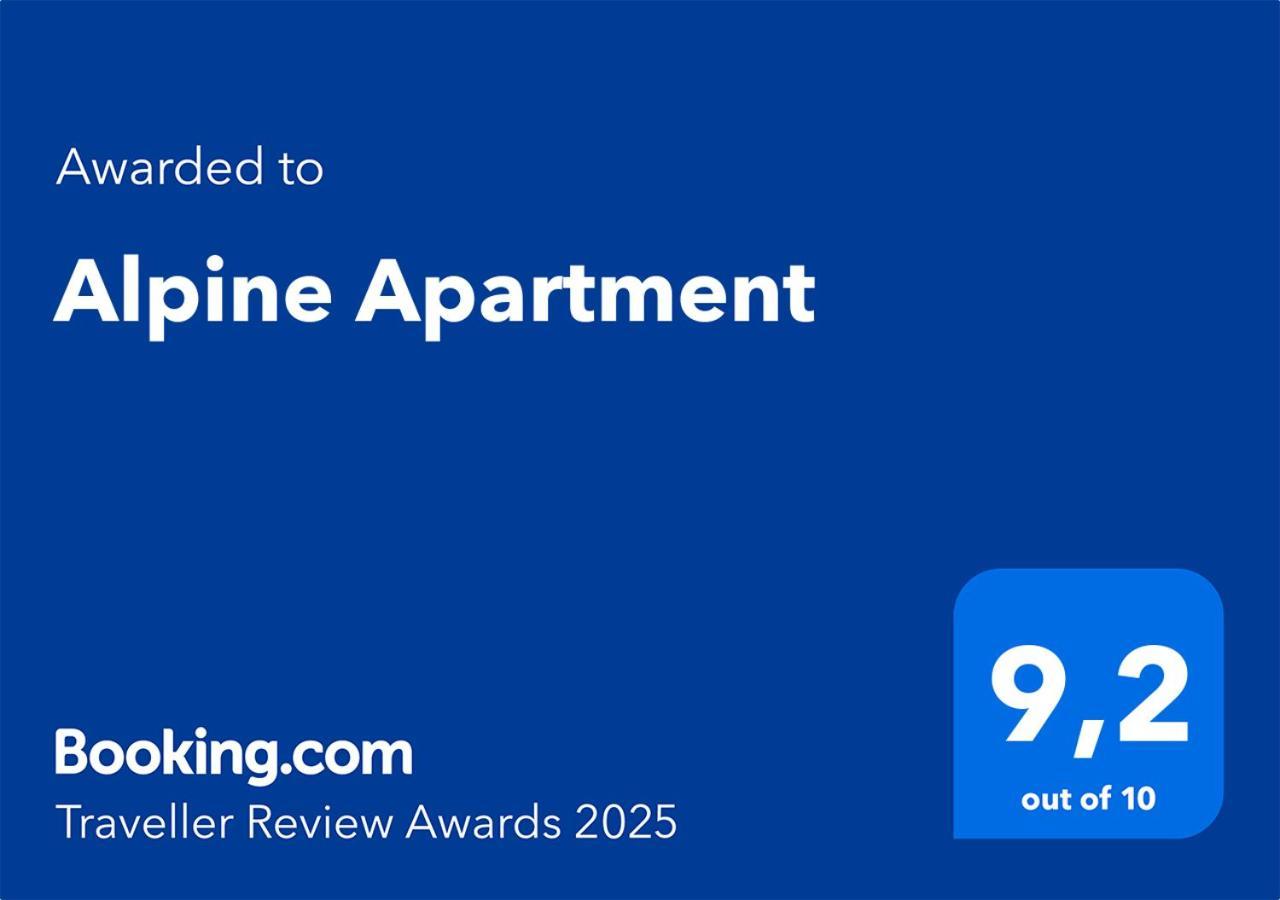 אאוסטה Alpine Apartment מראה חיצוני תמונה